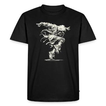 Danse de rue Energy Hip Hop Danseur - T-shirt Premium bio Homme - noir - Devant - Nico (187cm)
