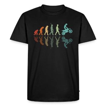 Motocross Development - Men's Premium Organic T-Shirt - black - Front - Nico (187cm)