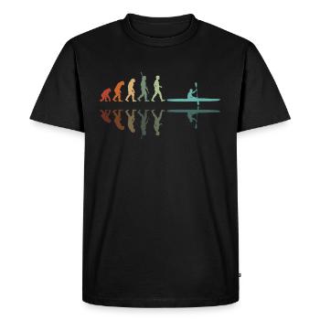 Développement de kayaks - T-shirt Premium bio Homme - noir - Devant - Nico (187cm)