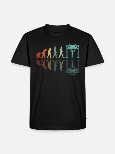 Car Mechanic Development - Men's Premium Organic T-Shirt - black