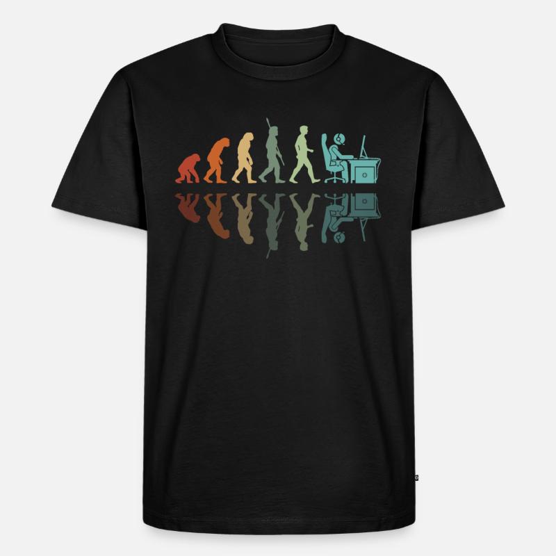 Gamer Entwicklung - Männer Premium Bio T-Shirt - Schwarz