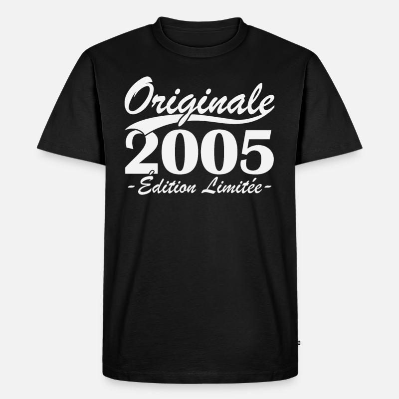 Originale 2005 édition limitée - T-shirt Premium bio Homme - noir