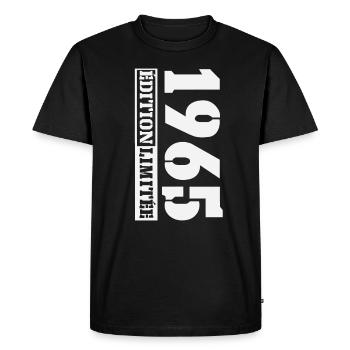 1965 Édition Limitée Humour Anniversaire 60 Ans - T-shirt Premium bio Homme - noir - Devant - Nico (187cm)