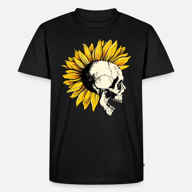 Punks nicht tot - Männer Premium Bio T-Shirt - Schwarz