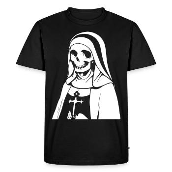 Fearlessly Embrace the Unconventional with Horror - Men's Premium Organic T-Shirt - black - Front - Nico (187cm)
