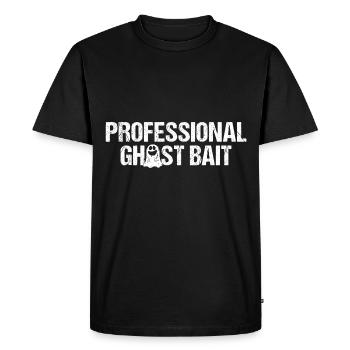 Appât fantôme professionnel Paranormal - T-shirt Premium bio Homme - noir - Devant - Nico (187cm)