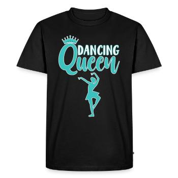 Dancing queen - T-shirt Premium bio Homme - noir - Devant - Nico (187cm)