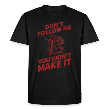 Cools Cascades Scooter Scooter Scooter cadeau - T-shirt Premium bio Homme - noir - Devant - Nico (187cm)