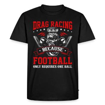 Drag Course Course Car Guy Tuner Voiture Cadeaux - T-shirt Premium bio Homme - noir - Devant - Nico (187cm)