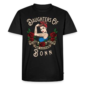 Bonn Frau Geschenk filles de Bonn Frauen - T-shirt Premium bio Homme - noir - Devant - Nico (187cm)