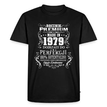 1979 39 Rocznik Prime urodziny prezent PL - T-shirt Premium bio Homme - noir - Devant - Nico (187cm)