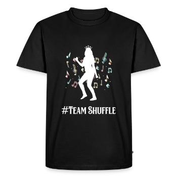 Équipe Shuffle Dance Dance Disco Techno Gift - T-shirt Premium bio Homme - noir - Devant - Nico (187cm)