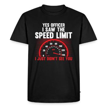 Tuner Tuner Course automobile voiture de course voiture de sport drag - T-shirt Premium bio Homme - noir - Devant - Nico (187cm)