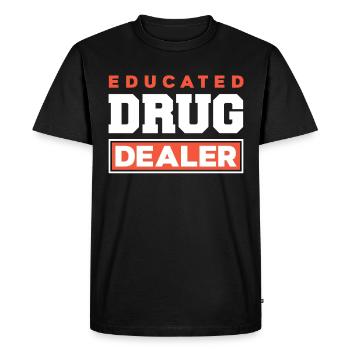 Pharmacist Pharmacy Student Graduation Gift - Men's Premium Organic T-Shirt - black - Front - Nico (187cm)