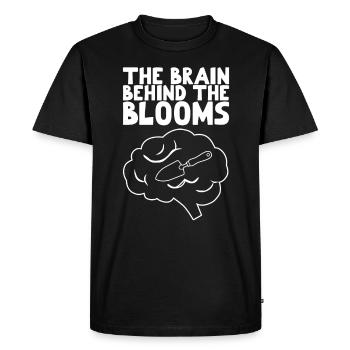 Paroles inspirantes de Gardner - T-shirt Premium bio Homme - noir - Devant - Nico (187cm)