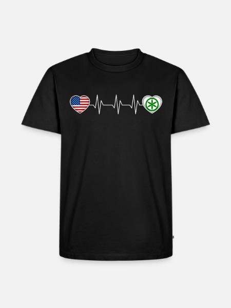 Padanie - T-shirt Premium bio Homme - noir