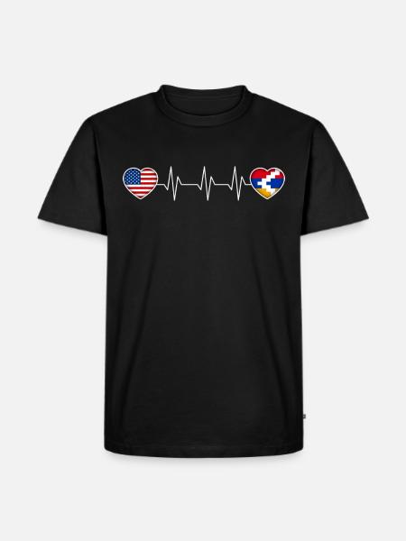 Haut-Karabakh - T-shirt Premium bio Homme - noir