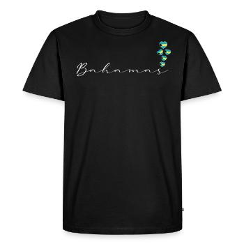 Bahamas - T-shirt Premium bio Homme - noir - Devant - Nico (187cm)