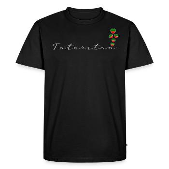 Tatarstan - T-shirt Premium bio Homme - noir - Devant - Nico (187cm)