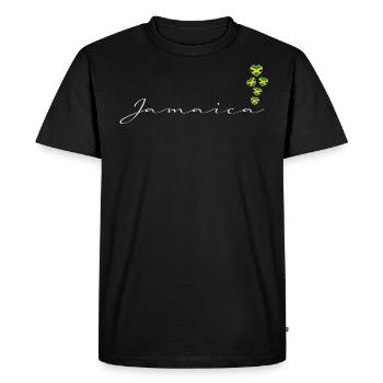 Jamaïque - T-shirt Premium bio Homme - noir - Devant - Nico (187cm)