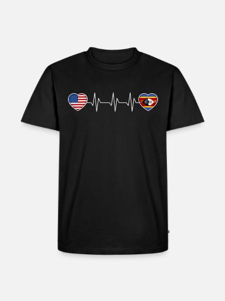 Swaziland - T-shirt Premium bio Homme - noir