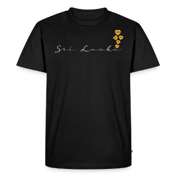 Sri Lanka - T-shirt Premium bio Homme - noir - Devant - Nico (187cm)