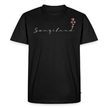 Swaziland - T-shirt Premium bio Homme - noir - Devant - Nico (187cm)