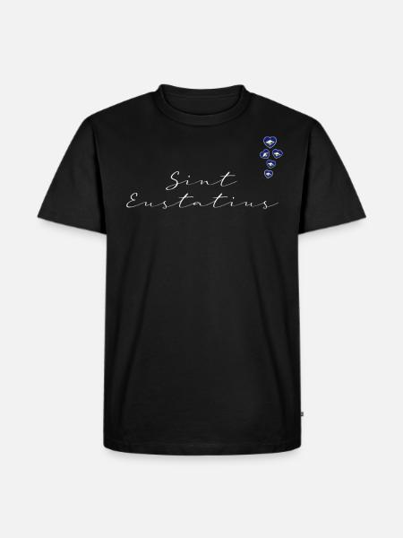 Sint Eustatius - Men's Premium Organic T-Shirt - black