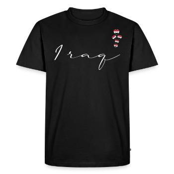 Irak - T-shirt Premium bio Homme - noir - Devant - Nico (187cm)
