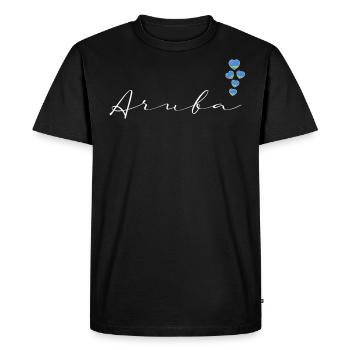 Aruba - T-shirt Premium bio Homme - noir - Devant - Nico (187cm)