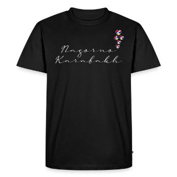 Nagorno Karabakh - Men's Premium Organic T-Shirt - black - Front - Nico (187cm)
