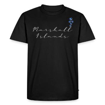 Marshall (Îles) - T-shirt Premium bio Homme - noir - Devant - Nico (187cm)