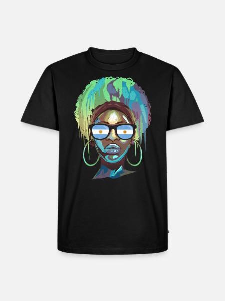 Argentina - Men's Premium Organic T-Shirt - black