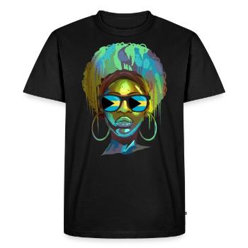 Bahamas - T-shirt Premium bio Homme - noir - Devant - Nico (187cm)
