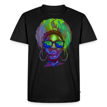 Christmas Island - Men's Premium Organic T-Shirt - black - Front - Nico (187cm)