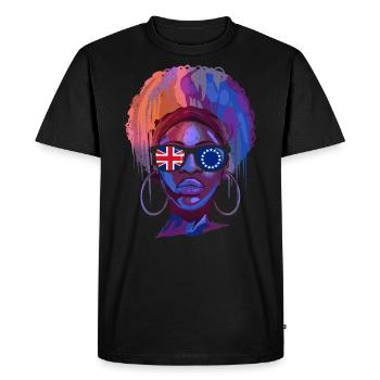Cook (Îles) - T-shirt Premium bio Homme - noir - Devant - Nico (187cm)