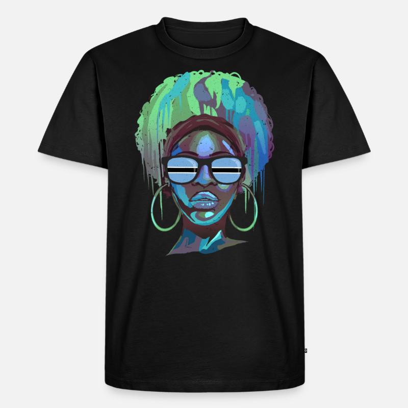 Botswana - Männer Premium Bio T-Shirt - Schwarz