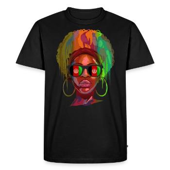 Afghanistan - T-shirt Premium bio Homme - noir - Devant - Nico (187cm)