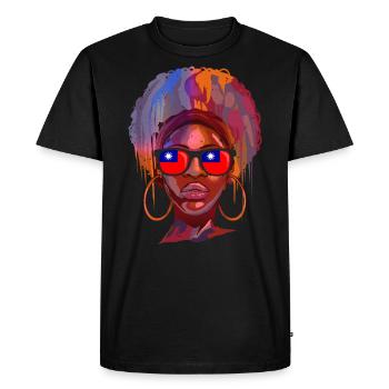 Taïwan - T-shirt Premium bio Homme - noir - Devant - Nico (187cm)