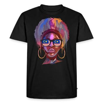 Malaisie - T-shirt Premium bio Homme - noir - Devant - Nico (187cm)
