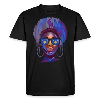 Kosovo (en anglais) - T-shirt Premium bio Homme - noir - Devant - Nico (187cm)