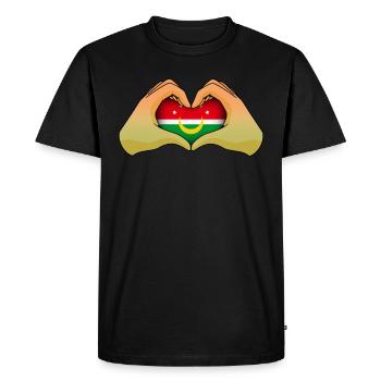 Union du Maghreb arabe - T-shirt Premium bio Homme - noir - Devant - Nico (187cm)