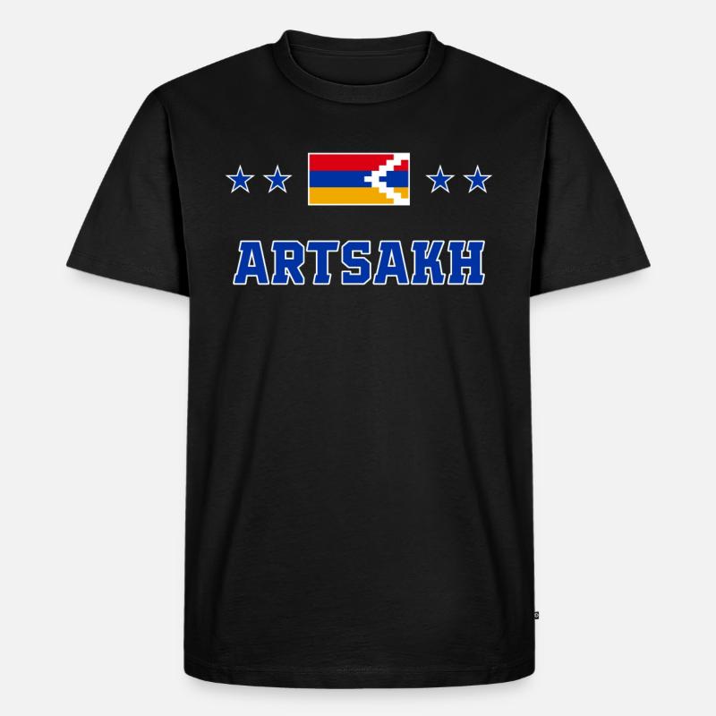 Arzach - Männer Premium Bio T-Shirt - Schwarz