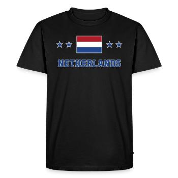 Antilles néerlandaises - T-shirt Premium bio Homme - noir - Devant - Nico (187cm)
