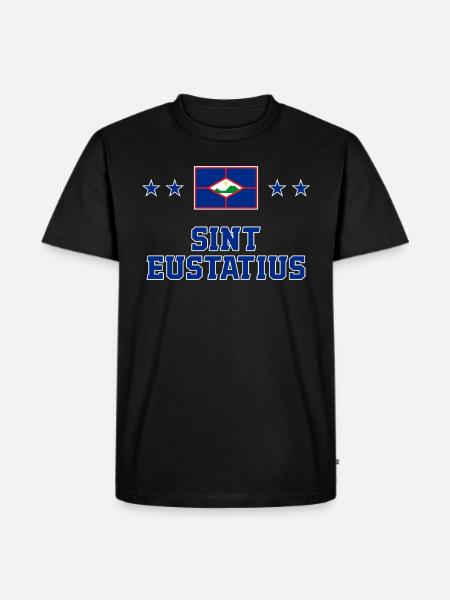Sint Eustatius - T-shirt Premium bio Homme - noir