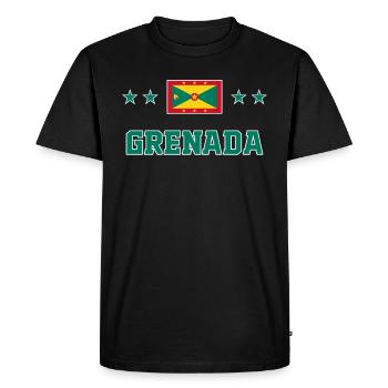 Grenade - T-shirt Premium bio Homme - noir - Devant - Nico (187cm)