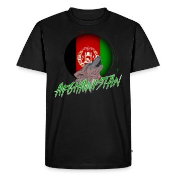 Afghanistan - T-shirt Premium bio Homme - noir - Devant - Nico (187cm)