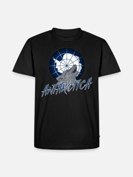 Antarctica - Men's Premium Organic T-Shirt - black