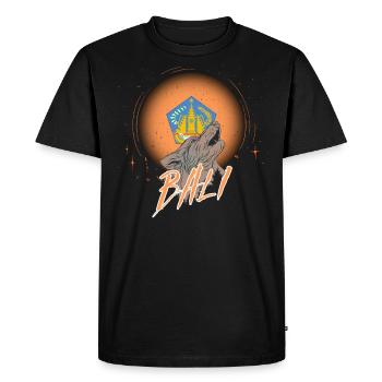 Bali - T-shirt Premium bio Homme - noir - Devant - Nico (187cm)