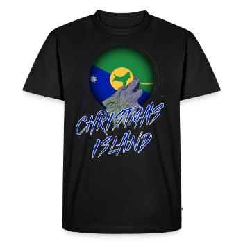 Christmas Island - Men's Premium Organic T-Shirt - black - Front - Nico (187cm)